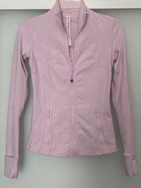 Lululemon define jacket luon light pink 4.